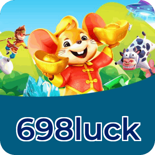 Números do app 698luck em material de marketing — ilustração, não auditoria